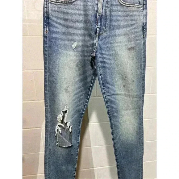 Joe's Jeans Men‎ Kinetic Slim Fit Jeans Dean/Med Wash Paint Splatter Distressed - Picture 3 of 12